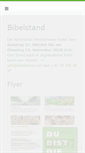 Mobile Screenshot of bibelstand.net