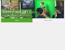 Tablet Screenshot of bibelstand.net